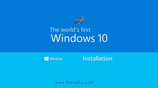 آموزش تصویری نصب ویندوز 10 How Install Windows