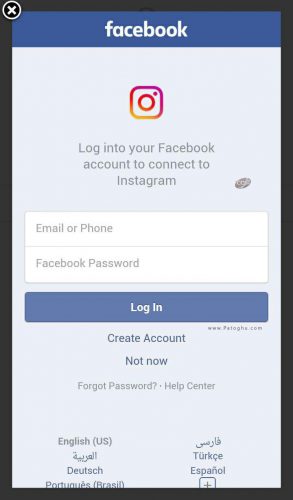 instagram5 کانتکت به اینستاگرام