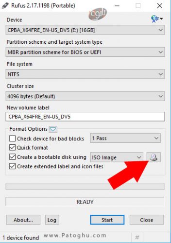 Create a Bootable USB Flash 2 آموزش Rufus