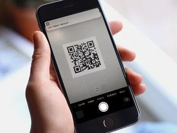 ios camera qr 1 آموزش نصب پیام رسان بله