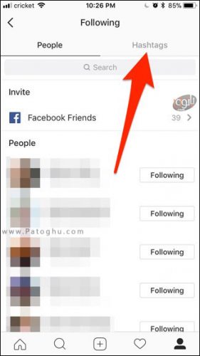 follow hashtags on instagram 9 اینستاگرام