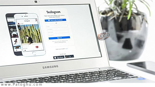 instagram social media 1 اینستاگرام کامپیوتر