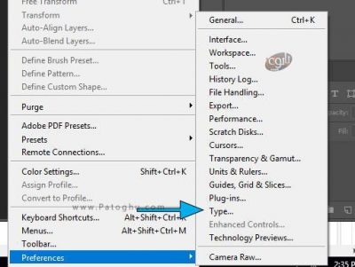 آموزش فارسی سازی Photoshop cc