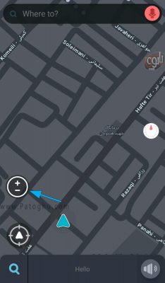 آموزش استفاده از waze