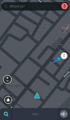 آموزش استفاده از waze