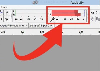 ضبط صدا با Audacity