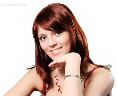 رنگ کردن مو با Photoshop 