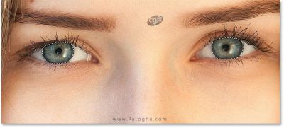 تغییر رنگ چشم با فوتوشاپ