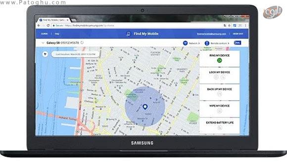باز کردن قفل گوشی با استفاده از سرویس Find My Mobile