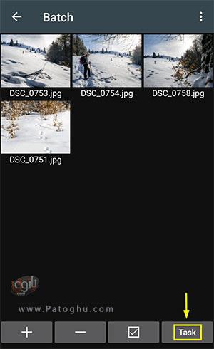 آموزش تبدیل فرمت عکس در اندروید با نرم افزار Photo Editor 5 تغییر فرمت عکس-4