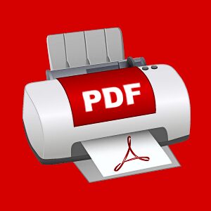 pdf printer پرینت گرفتن از فایل به صورت PDF