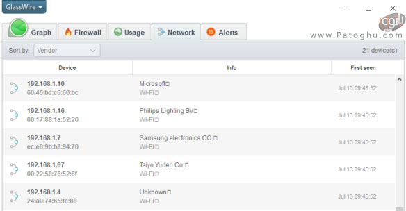 مشاهده دستگاه های متصل به وای فای در مودم های مختلف 6 نرم افزار مدیریت وای فای-1