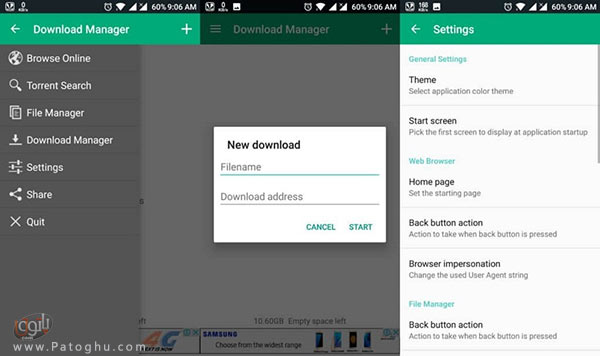 Torrent Download Manager app