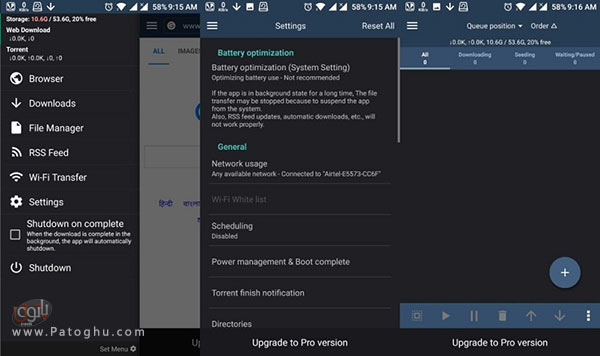 ZetaTorrent app