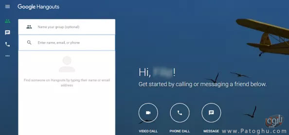 استفاده از سرویس Hangouts در کامپیوتر-2