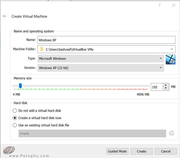 نصب و راه اندازی VirtualBox در سیستم-2