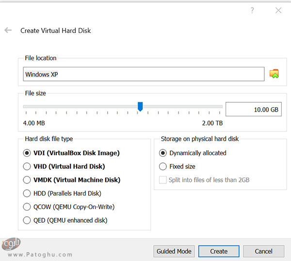 نصب و راه اندازی VirtualBox در سیستم-3