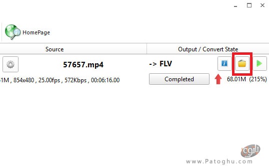 تبدیل فایل ویدئویی به فرمت FLV-4