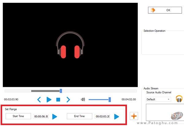 برش بخشی از آهنگ و ساخت رینگتون-2