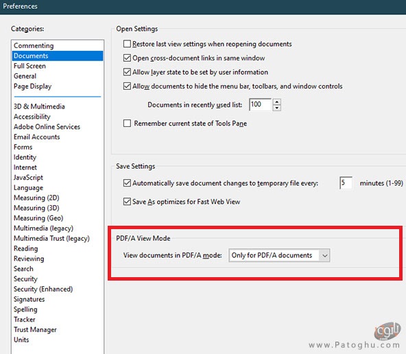 تبدیل فایل PDF/A به فایل PDF معمولی-2