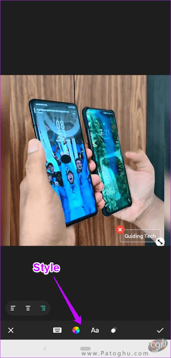 افزودن متن به عنوان واترمارک-3