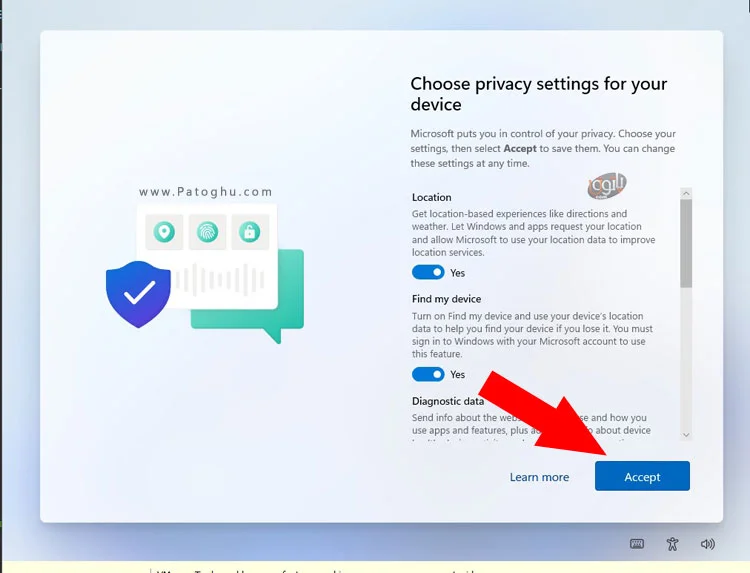 آموزش نصب ویندوز 11 به صورت تصویری و مرحله به مرحله 38 20 آموزش نصب ویندوز 11