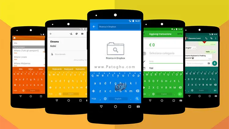 Chrooma Keyboard کیبورد