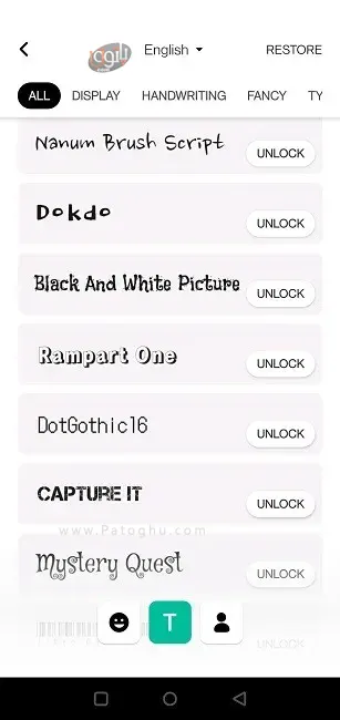 change fonts instagram 20 تغییر فونت اینستاگرام