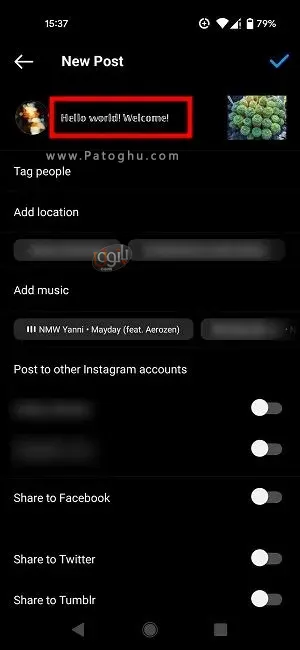 change fonts instagram 7 تغییر فونت اینستاگرام