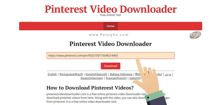 download pitrest site1 پینترست