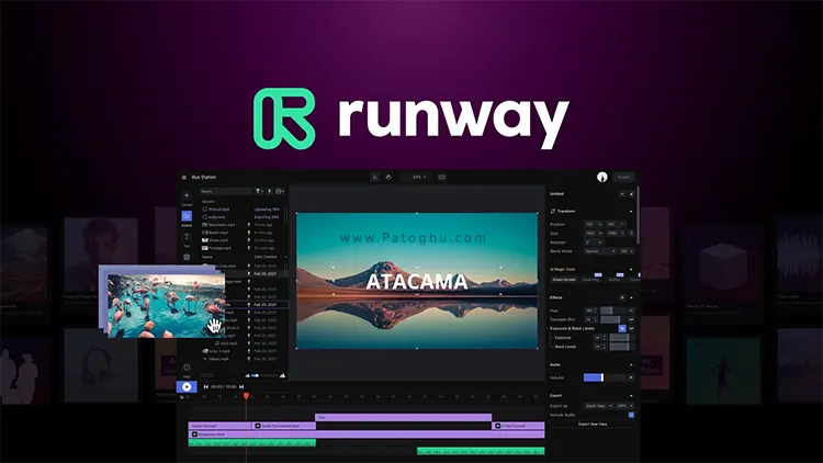 Runway متن به ویدیو