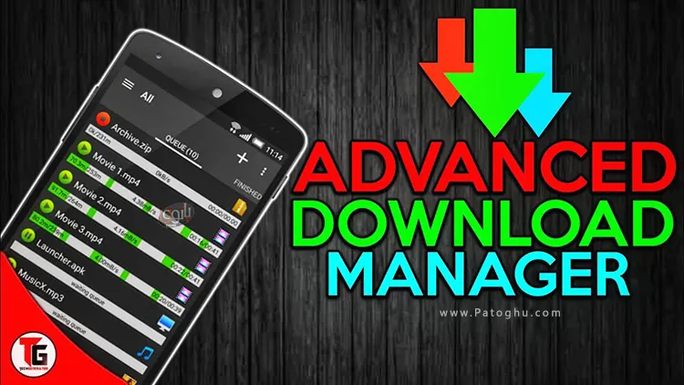 advanced download manager دانلود منیجر اندروید