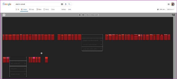 12 بازی مخفی گوگل که به رایگان در اندروید و کروم و ویندوز بازی کنید 5 Atari Breakout بازی مخفی گوگل