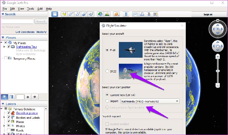 12 بازی مخفی گوگل که به رایگان در اندروید و کروم و ویندوز بازی کنید 7 Flight Simulator بازی مخفی گوگل