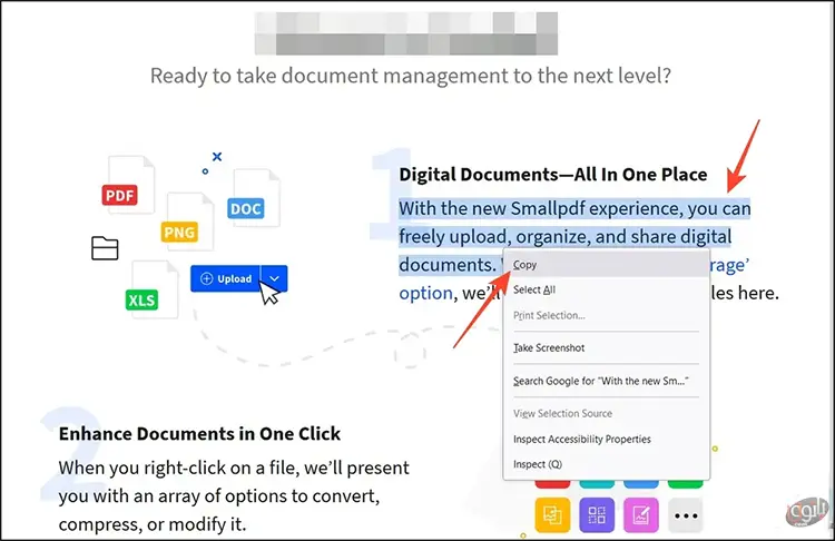 Copy Text From a PDF2 کپی متن از پی دی اف