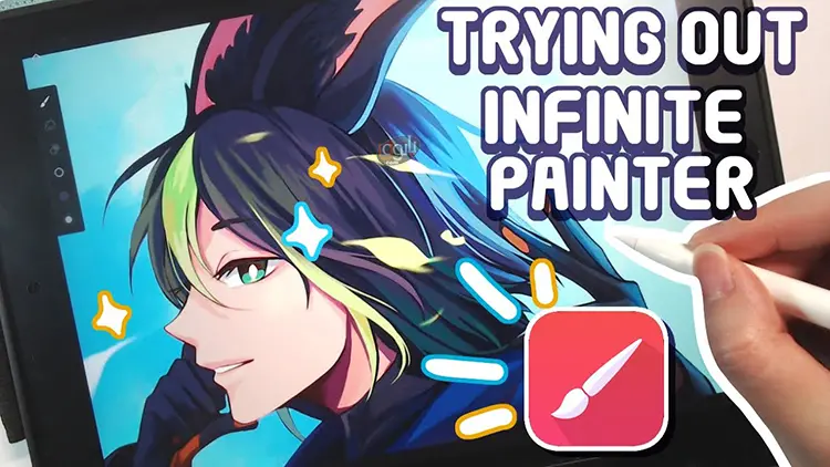 Infinite Painter نرم افزار نقاشی