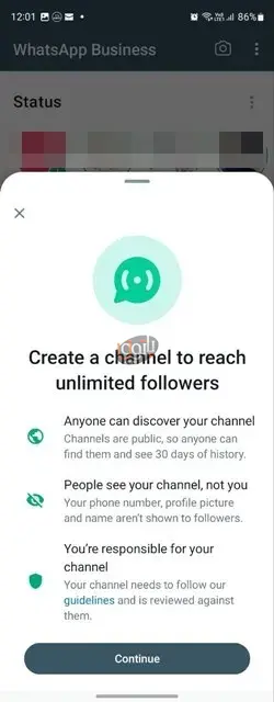 کانال واتساپ چیست؟ آموزش استفاده و ساخت کانال 11 WhatsApp Channels10 کانال واتساپ