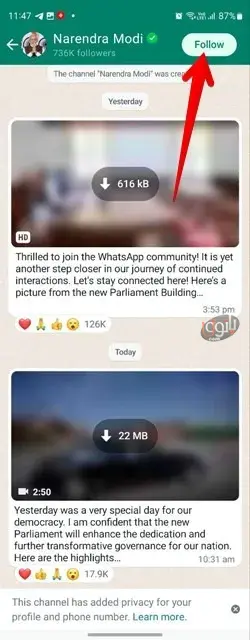 کانال واتساپ چیست؟ آموزش استفاده و ساخت کانال 6 WhatsApp Channels5 کانال واتساپ