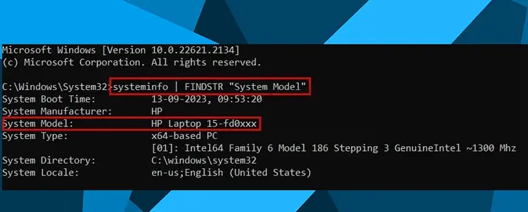 آموزش یافتن مدل لپ تاپ در ویندوز با 7 روش 6 find laptop model4 مدل لپ تاپ