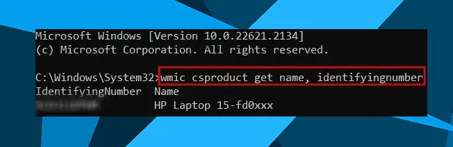 آموزش یافتن مدل لپ تاپ در ویندوز با 7 روش 7 find laptop model5 مدل لپ تاپ