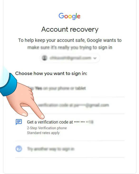 آموزش بازیابی رمز جیمیل Gmail با شماره تلفن و بدون شماره 4 recovery gmail3 بازیابی رمز جیمیل
