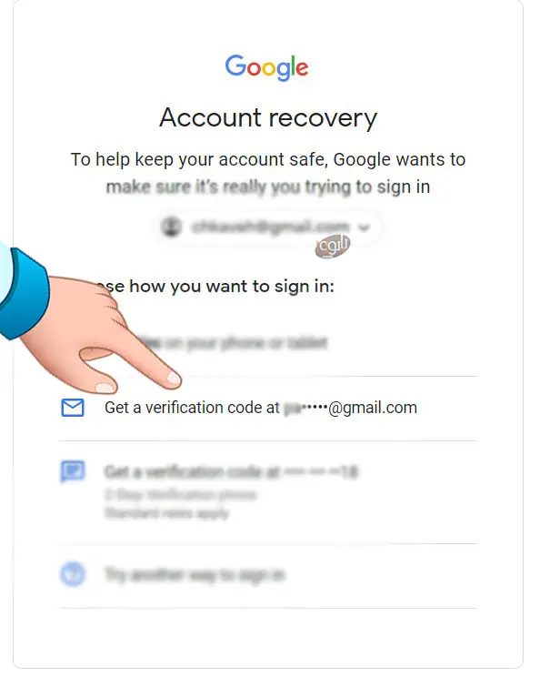 آموزش بازیابی رمز جیمیل Gmail با شماره تلفن و بدون شماره 7 recovery gmail6 بازیابی رمز جیمیل