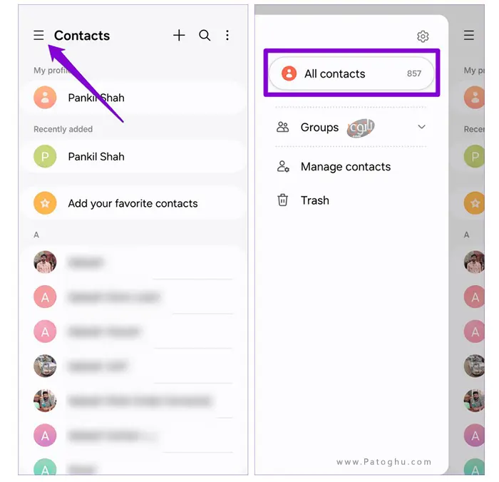 آموزش کامل حل مشکل عدم ذخیره مخاطبین در اندروید 5 Android Not Saving Contacts3 عدم ذخیره مخاطبین