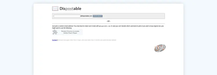 بهترین 10 سایت ساخت آسان ایمیل موقت 4 Dispostable ایمیل موقت