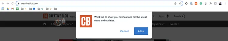 آموزش غیر فعال سازی نوتیفیکیشن و اعلان در مرورگر کروم 2 block notifications chrome8
