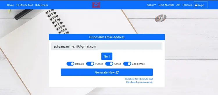 بهترین 10 سایت ساخت آسان ایمیل موقت 7 gmailnator ایمیل موقت