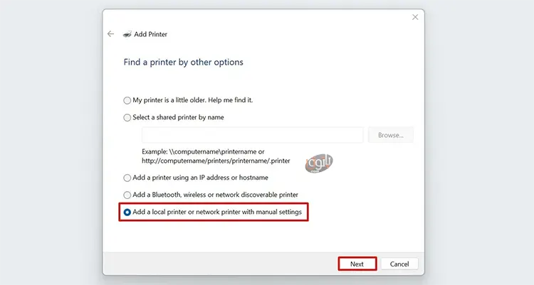 آموزش افزودن و نصب پرینتر به ویندوز 19 add printer windows17 پرینتر ویندوز
