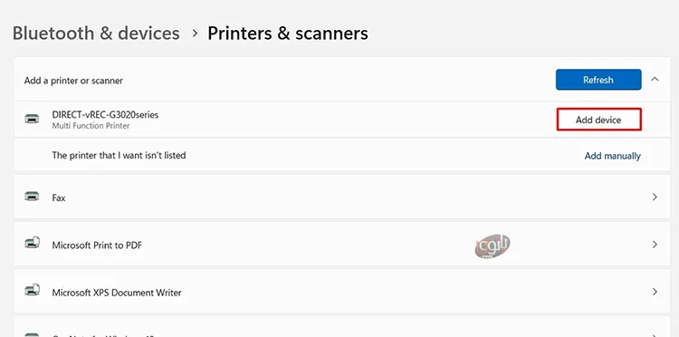 آموزش افزودن و نصب پرینتر به ویندوز 5 add printer windows3 پرینتر ویندوز