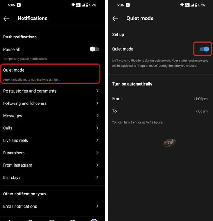 بستن تمام نوتیفیکیشن های اینستاگرام با 3 روش 4 3 نوتیفیکیشن های اینستاگرام