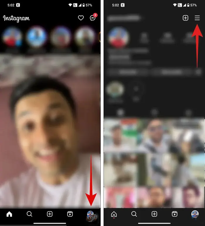 بستن تمام نوتیفیکیشن های اینستاگرام با 3 روش 6 5 نوتیفیکیشن های اینستاگرام